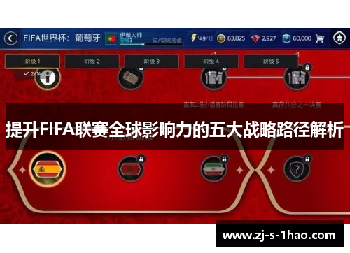 提升FIFA联赛全球影响力的五大战略路径解析